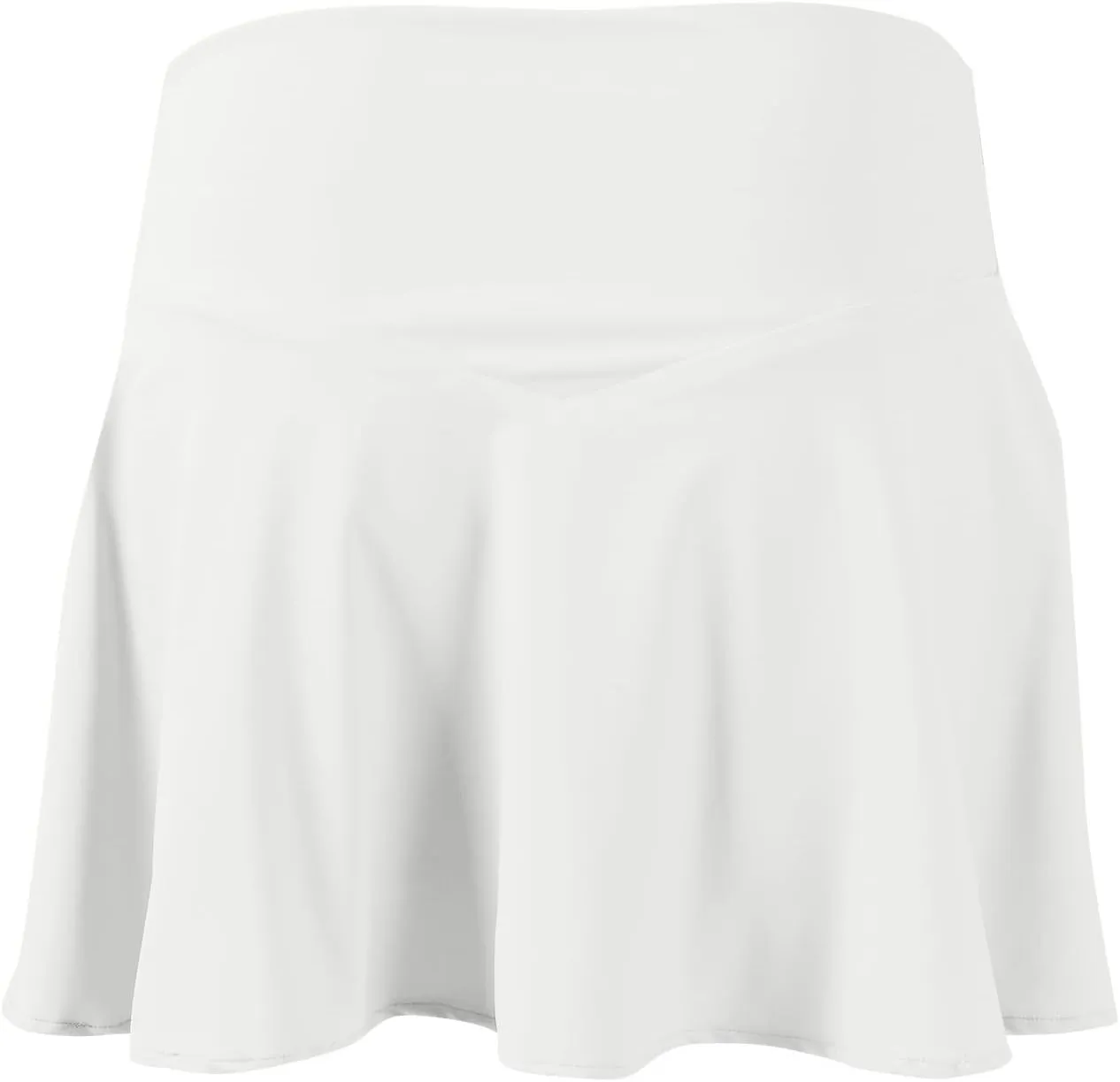 Women's Casual Mini Stretch Waist Solid Flared Plain Pleated Skater Skirt 2025, XS-2XL
