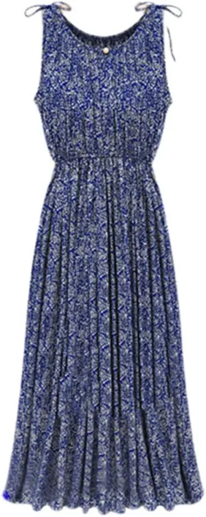 Womens V Neck Flutter Sleeve Boho Floral Midi Dress Summer Wedding Guest Beach Party Long Flowy Dresses with Belt
