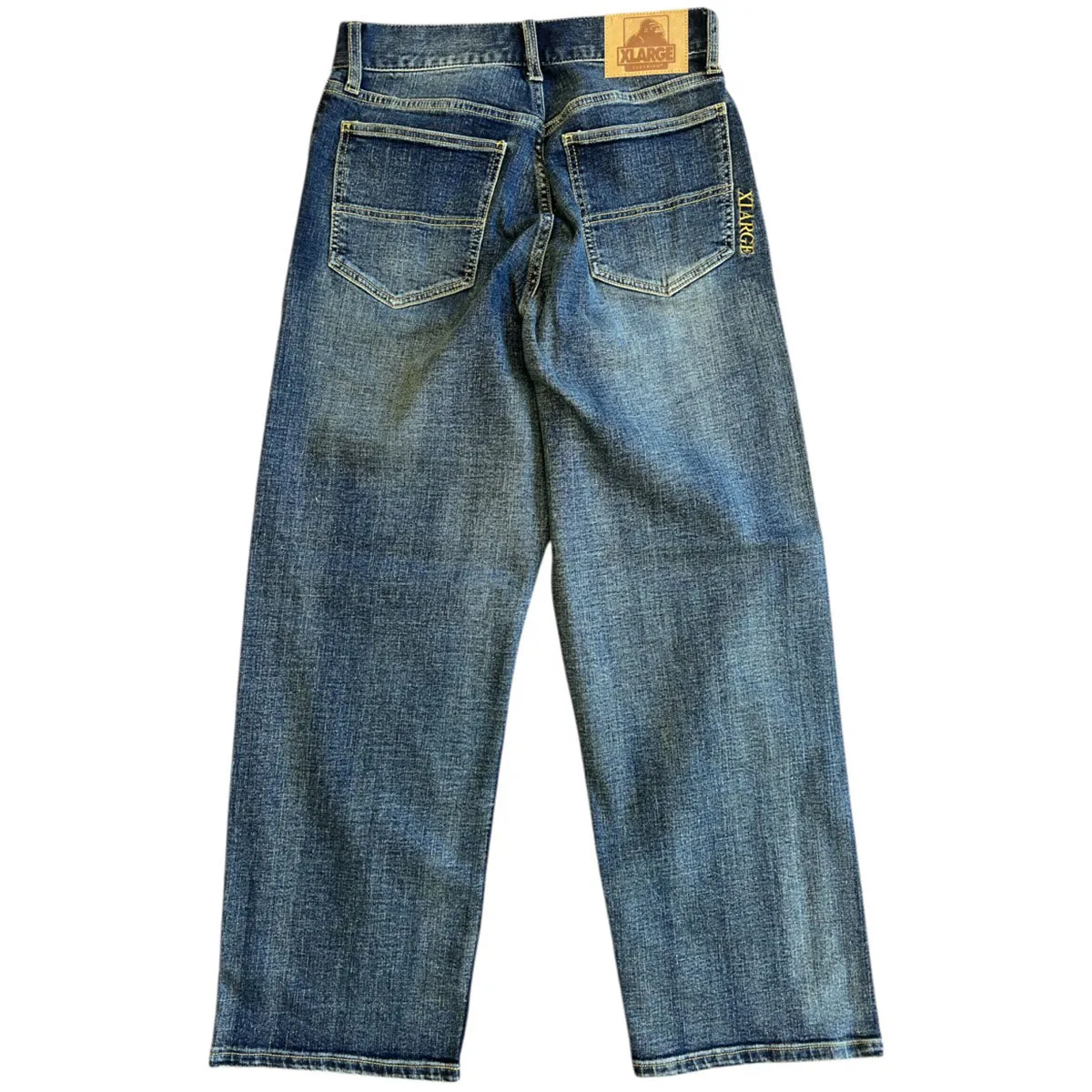 XLarge - Baggy Stretch Denim Pants Washed Indigo