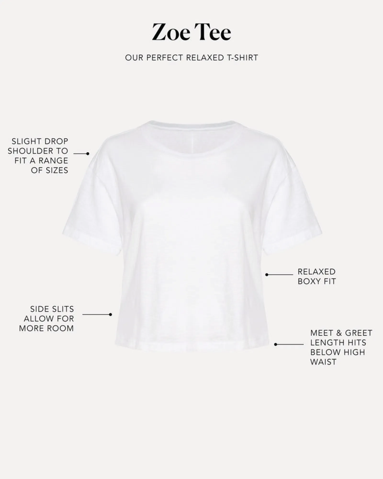 Zoé Tee | White